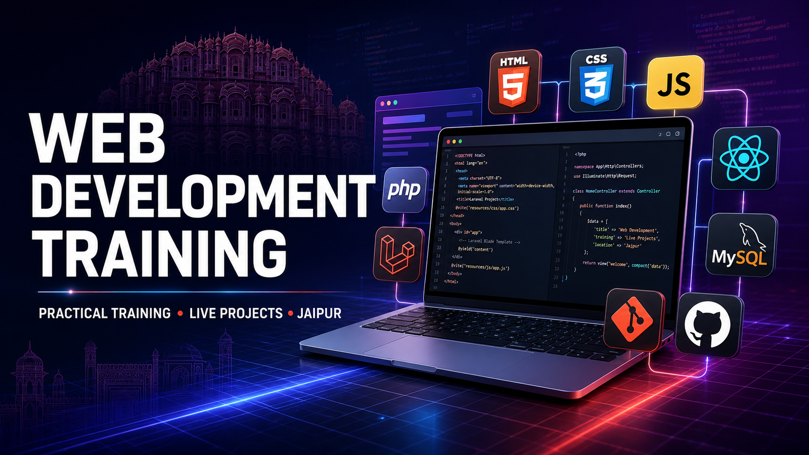 Best Web Development Training Institute in Jaipur